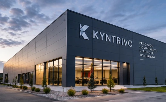Conceptual Kyntrivo industrial facility and brand vision