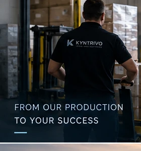 Conceptual Kyntrivo industrial logistics and dispatch