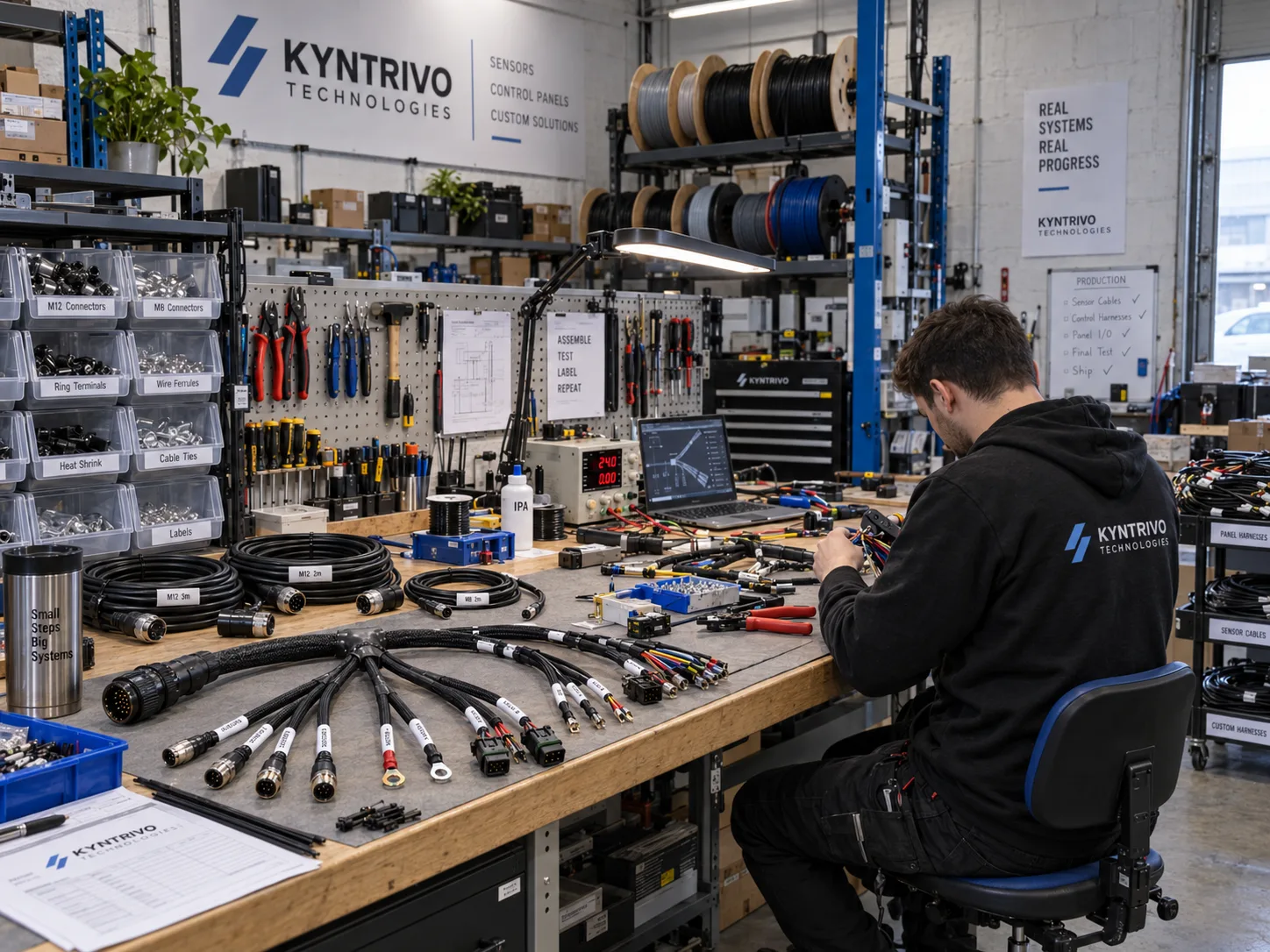 Kyntrivo cable assembly workshop