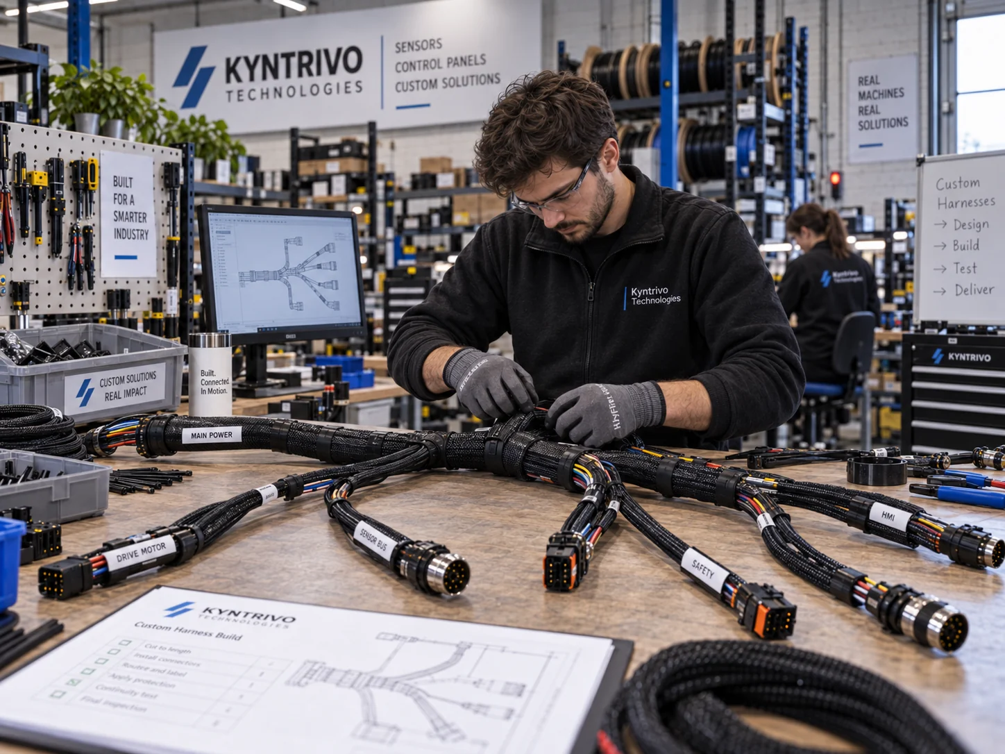 Assembly station at Kyntrivo
