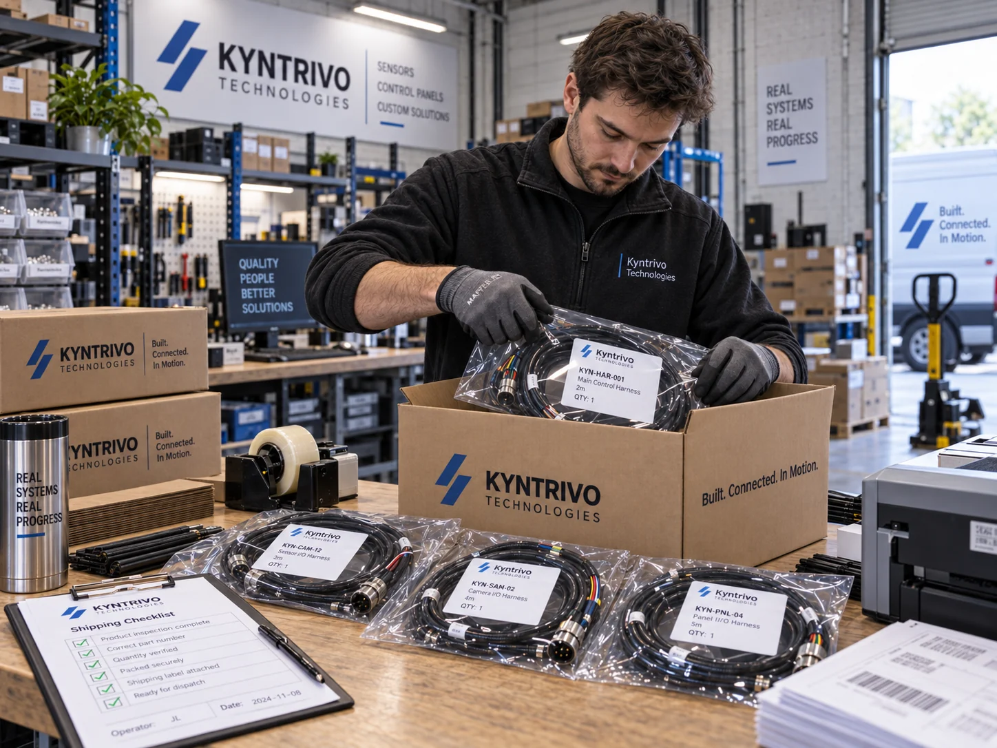 Kyntrivo packaging and delivery preparation